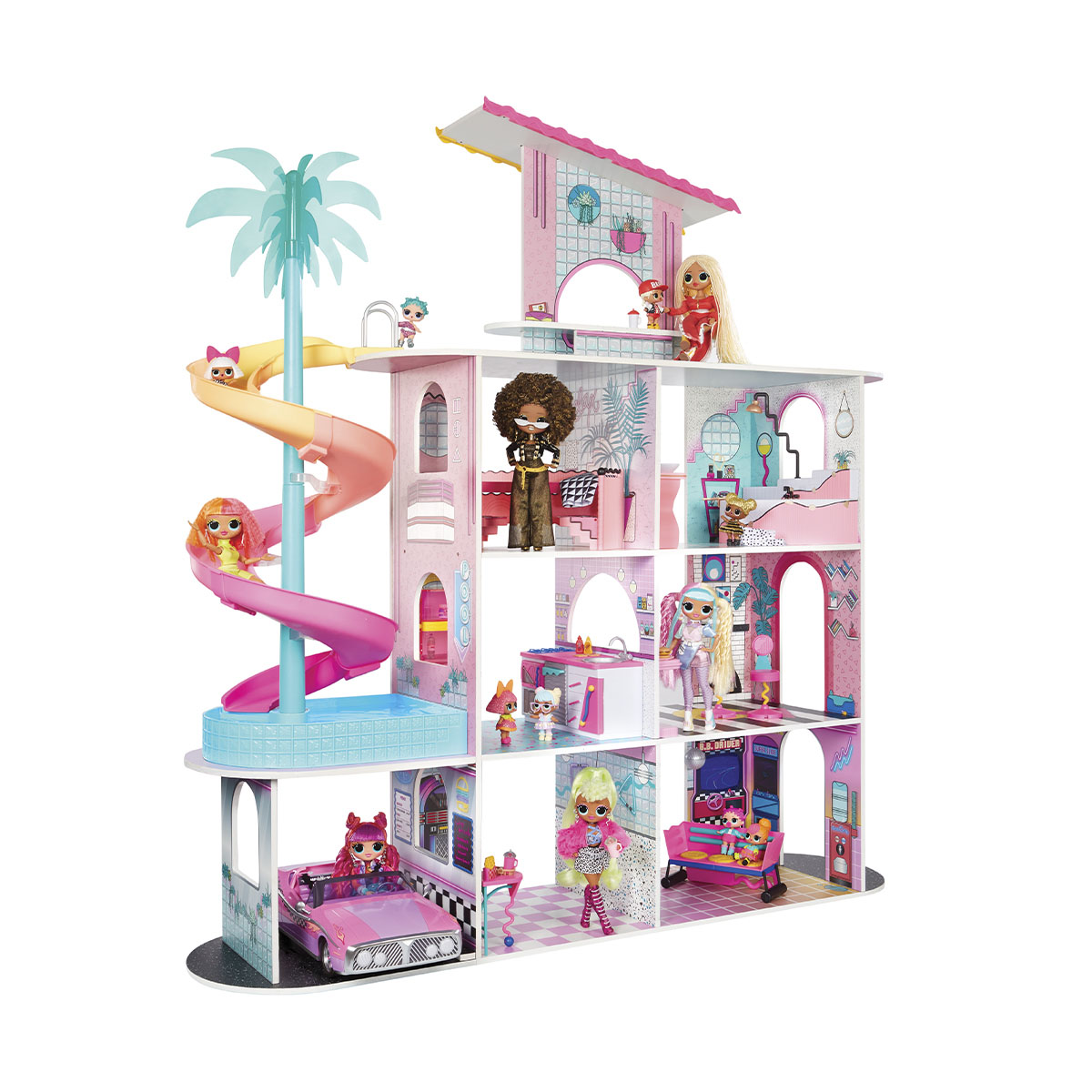 Set de juegos LOL Surprise Casa de Mu&ntilde;ecas OMG image number null