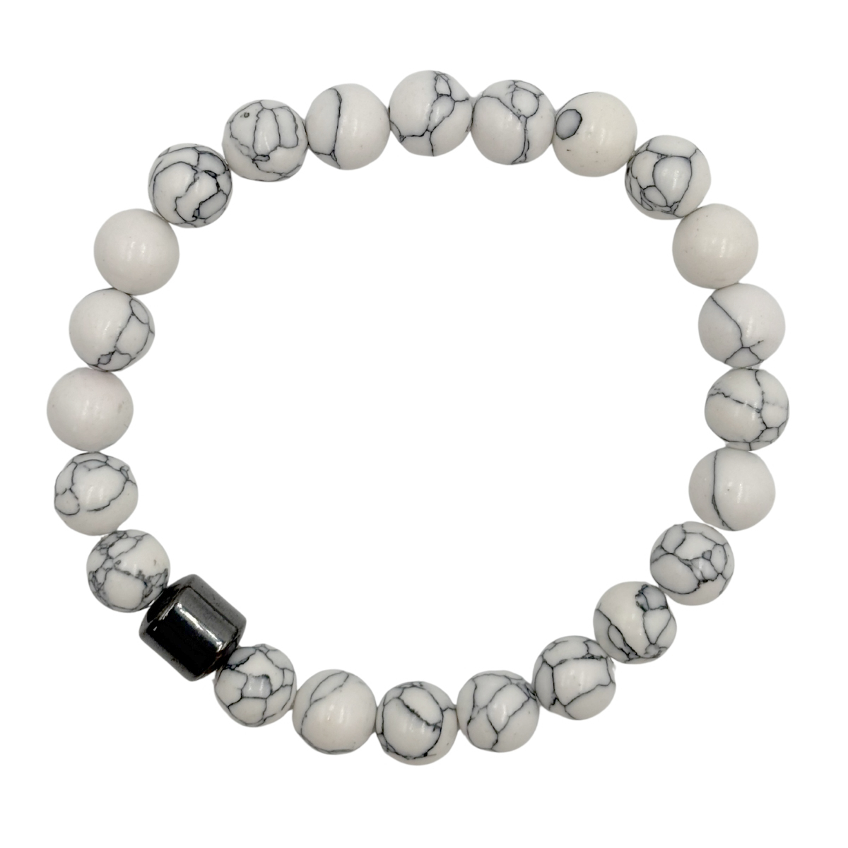 Pulsera Bolas 8Mm Cierre H Aktuales para Hombre image number null