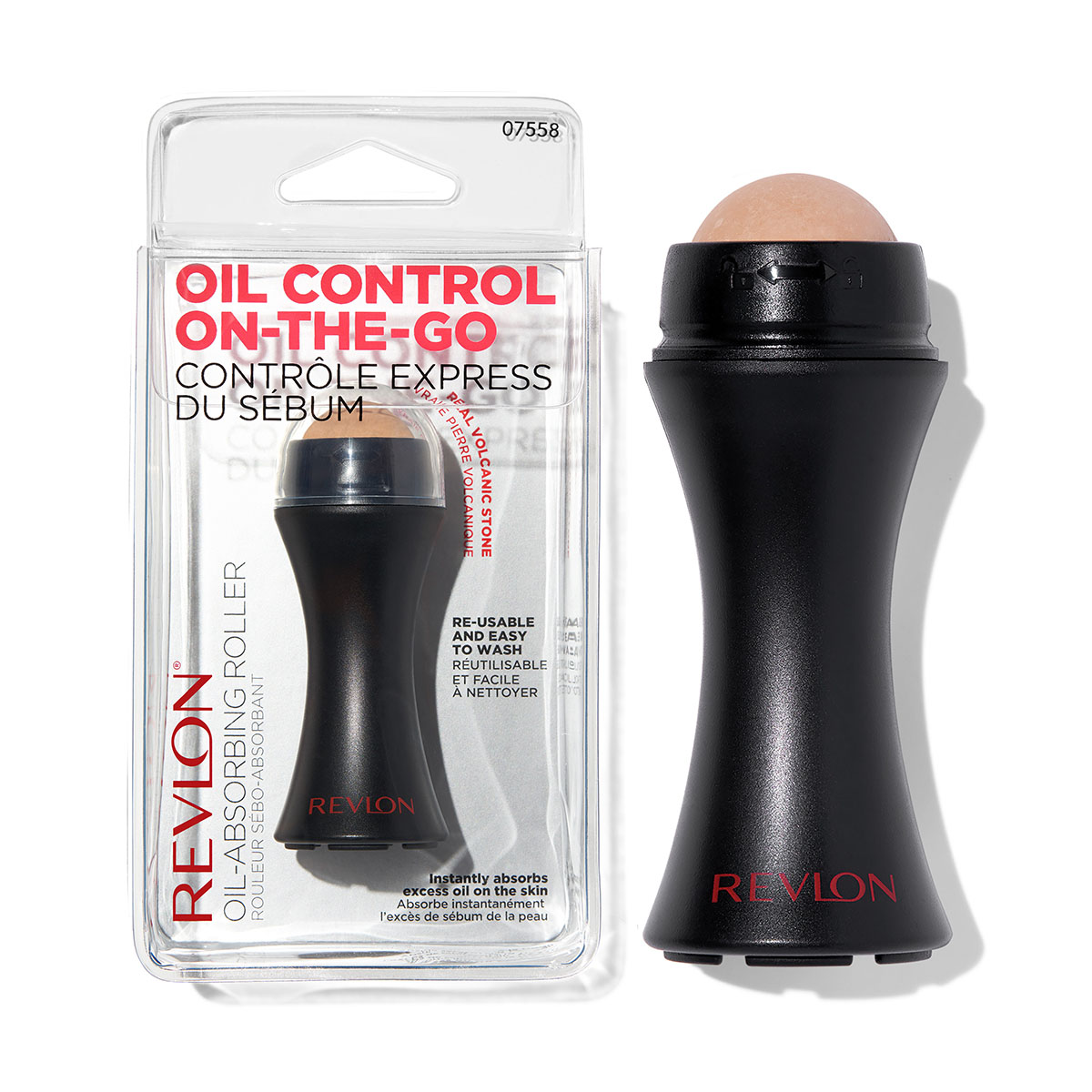 Revlon BT Oil Absorbing Roller Face Volcanic Stone image number null