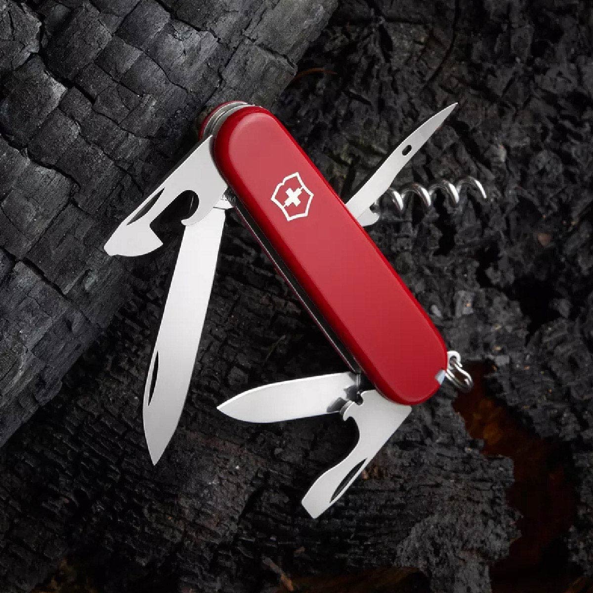 Navaja Victorinox Tinker Roja 12 Usos image number null