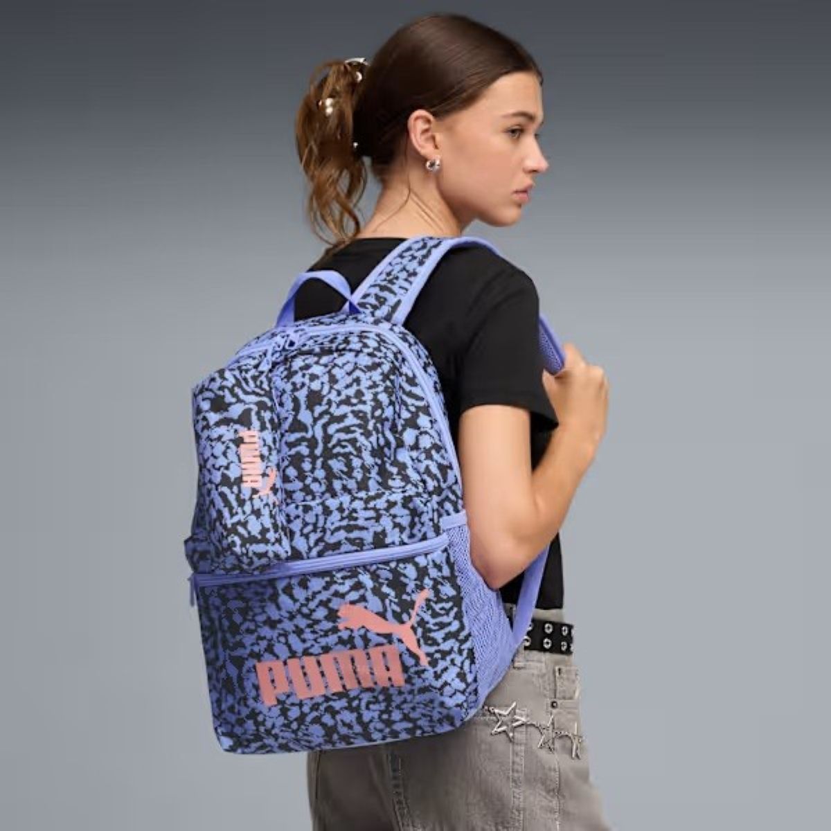 Mochila Deportiva Puma Azul Unisex image number null
