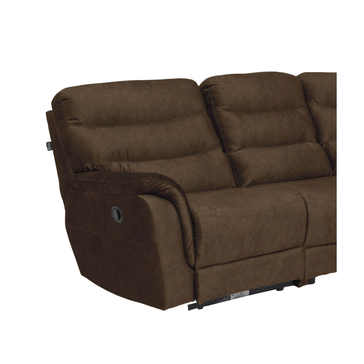 Sala Seccional Reclinable Duero Chocolate Boal image number null