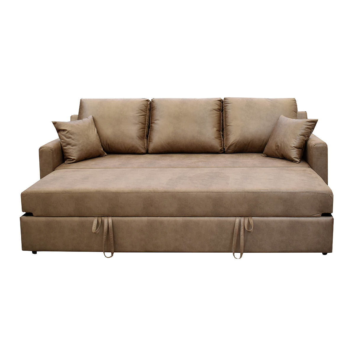 Sof&aacute; Cama Torino Caf&eacute; Muebles Liz image number null