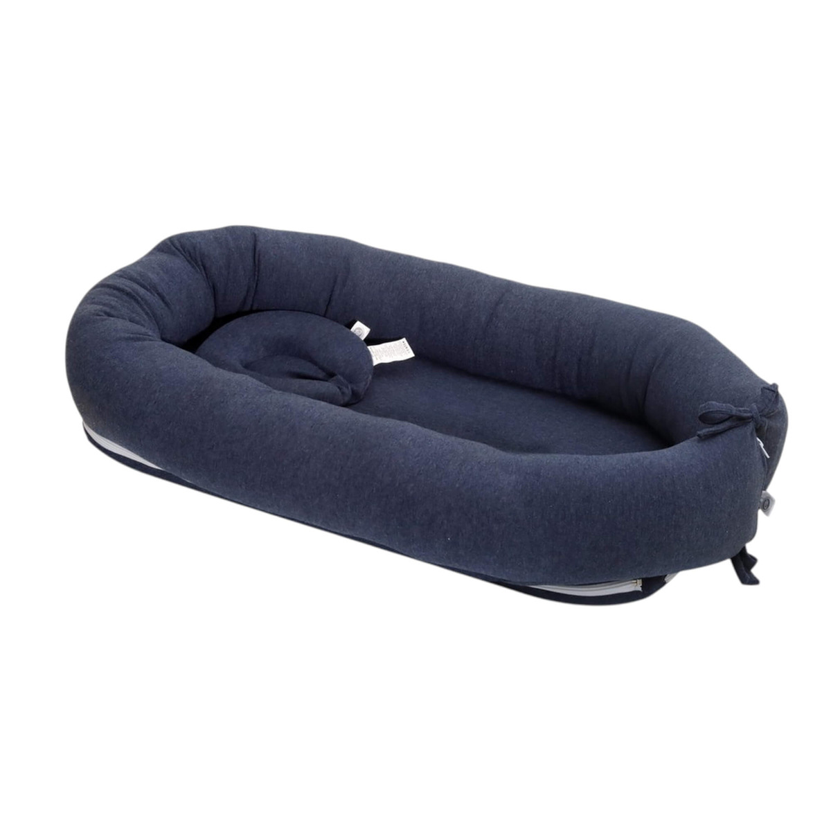 Nido Cama para Beb&eacute; Cary 3 en 1 Soft Jersey Azul Marino jaspe image number null