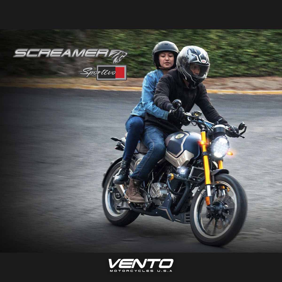 Motocicleta Vento Screamer Sportivo Azul 300 2026 image number null