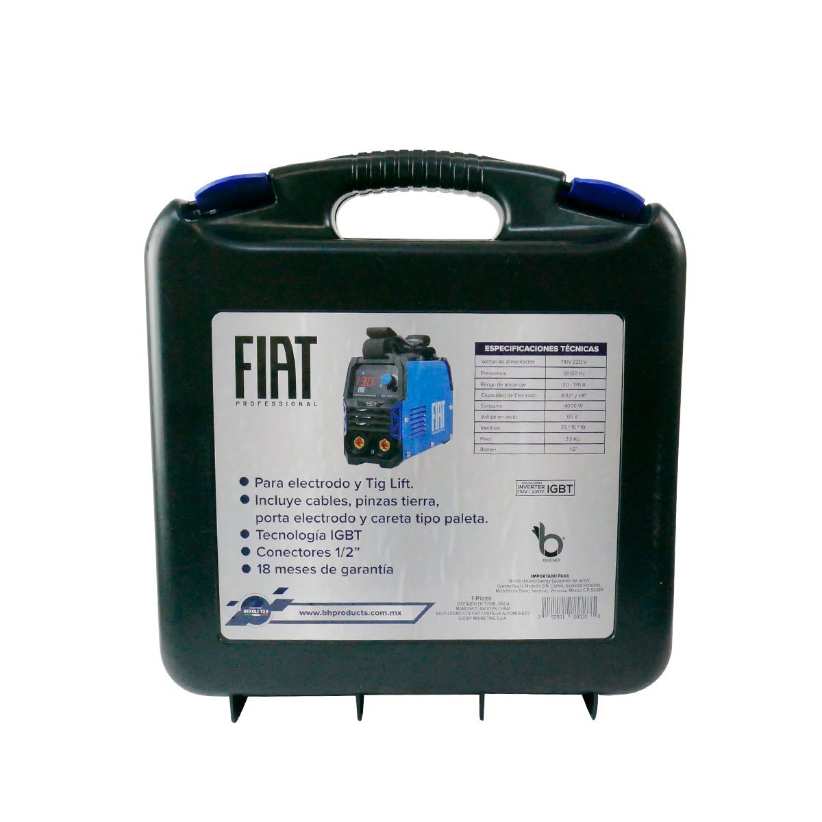 Soldadora Inversora 110V 130 Amps MMA Fiat Professional image number null