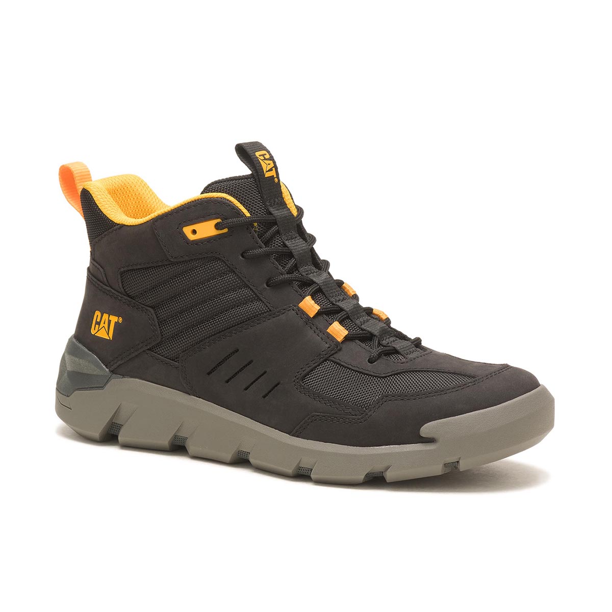 Tenis En Piel Caterpillar Negro para Hombre image number null