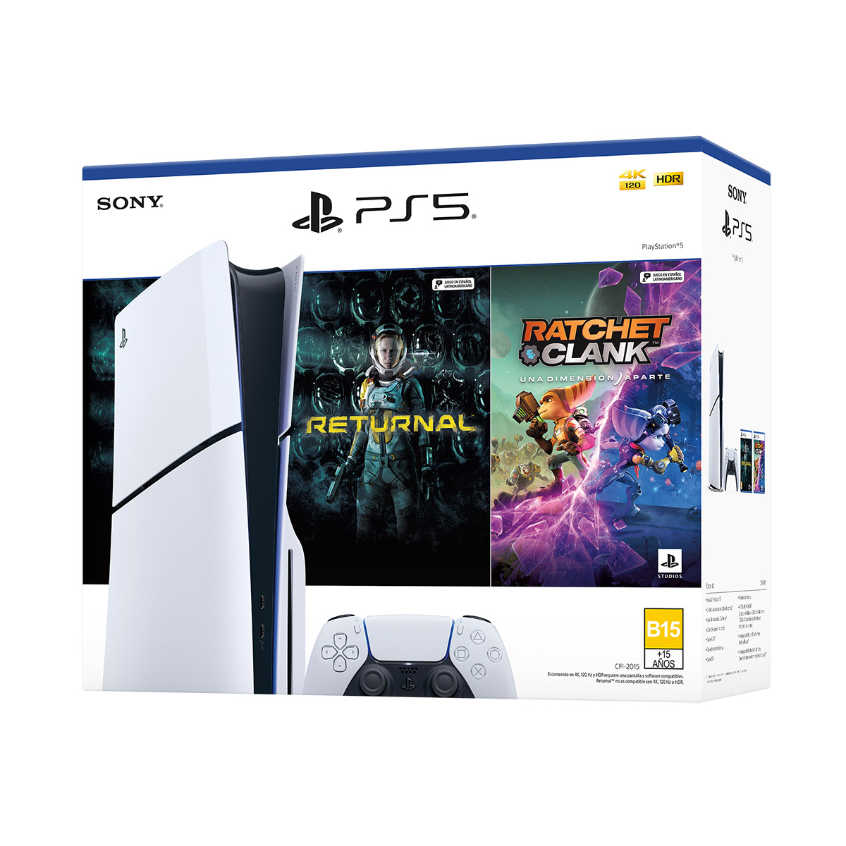 Consola PS5 Slim 1 TB Bundle Est&aacute;ndar image number null