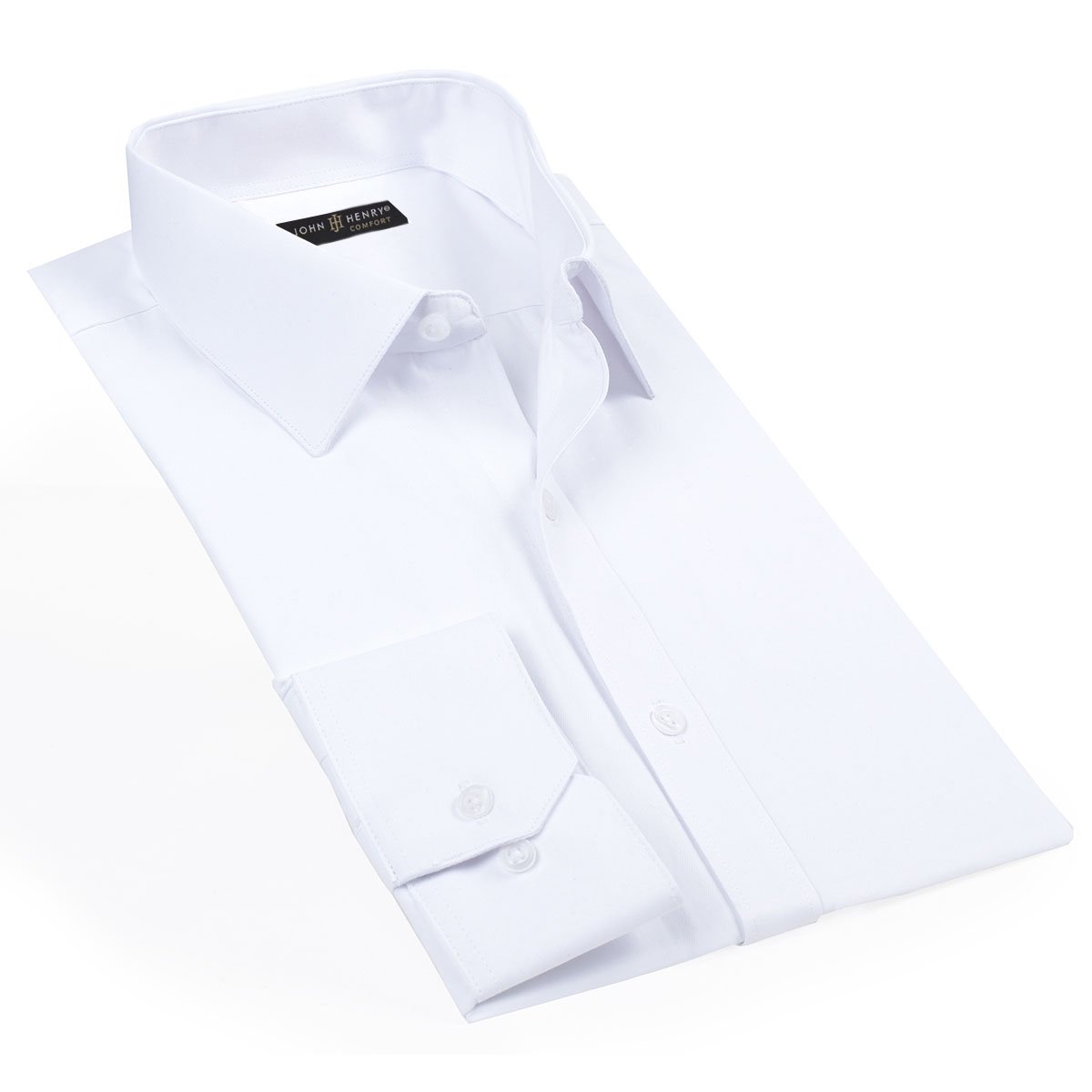 Camisa Manga Larga John Henry Semi B&aacute;sica para Hombre Plus image number null