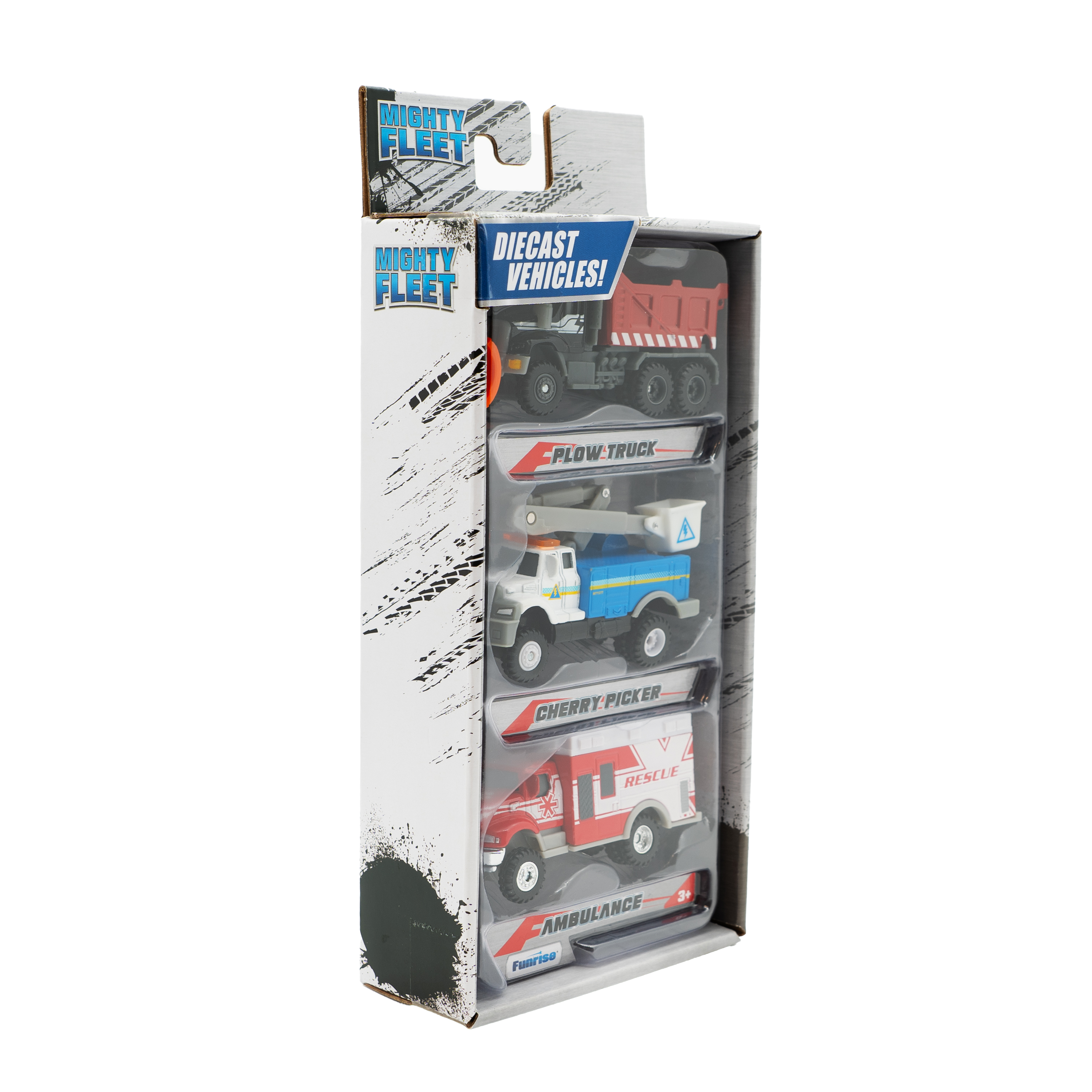 MIGTHY FLEET DIECAST 3 PACK image number null