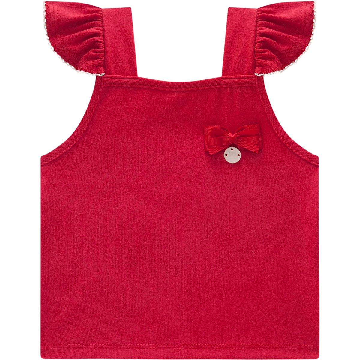 Conjunto de Blusa Olan y Short Fresas Milon para Ni&ntilde;a image number null