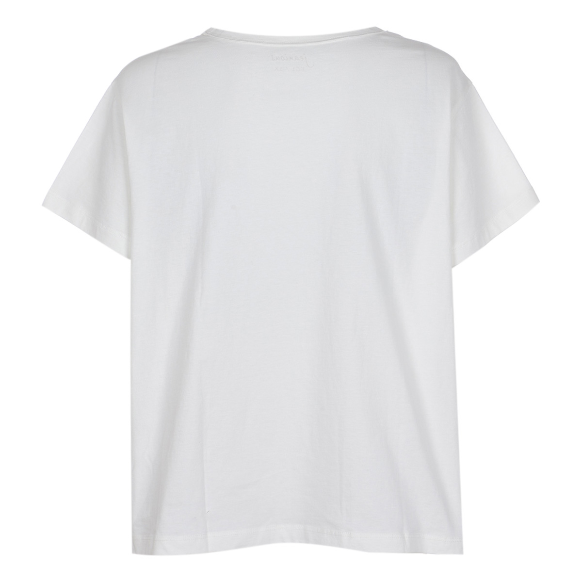 Playera Manga Corta Con Bolsillo Jeanious Para Mujer Curvy image number null