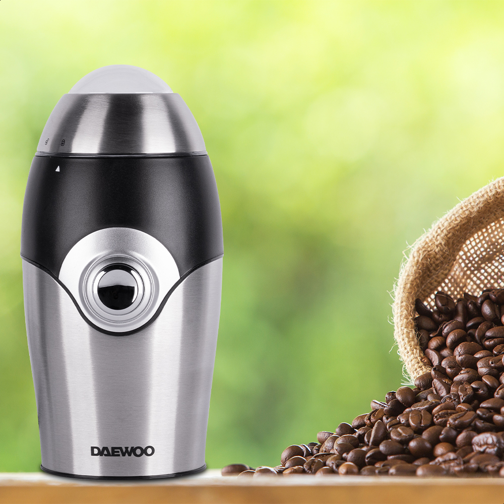 MOLINO PARA CAF&Eacute; DE GRANO DAEWOO DCG-362 CON BOT&Oacute;N DE PULSO image number null