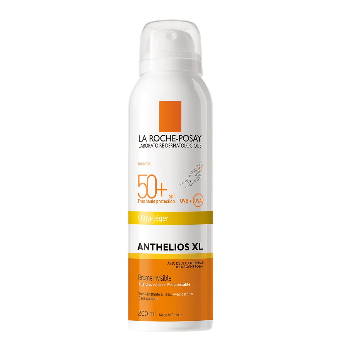 La Roche Posay Anthelios Bruma Corporal Invisible Ultra-ligera Fps50+ 200ml image number null