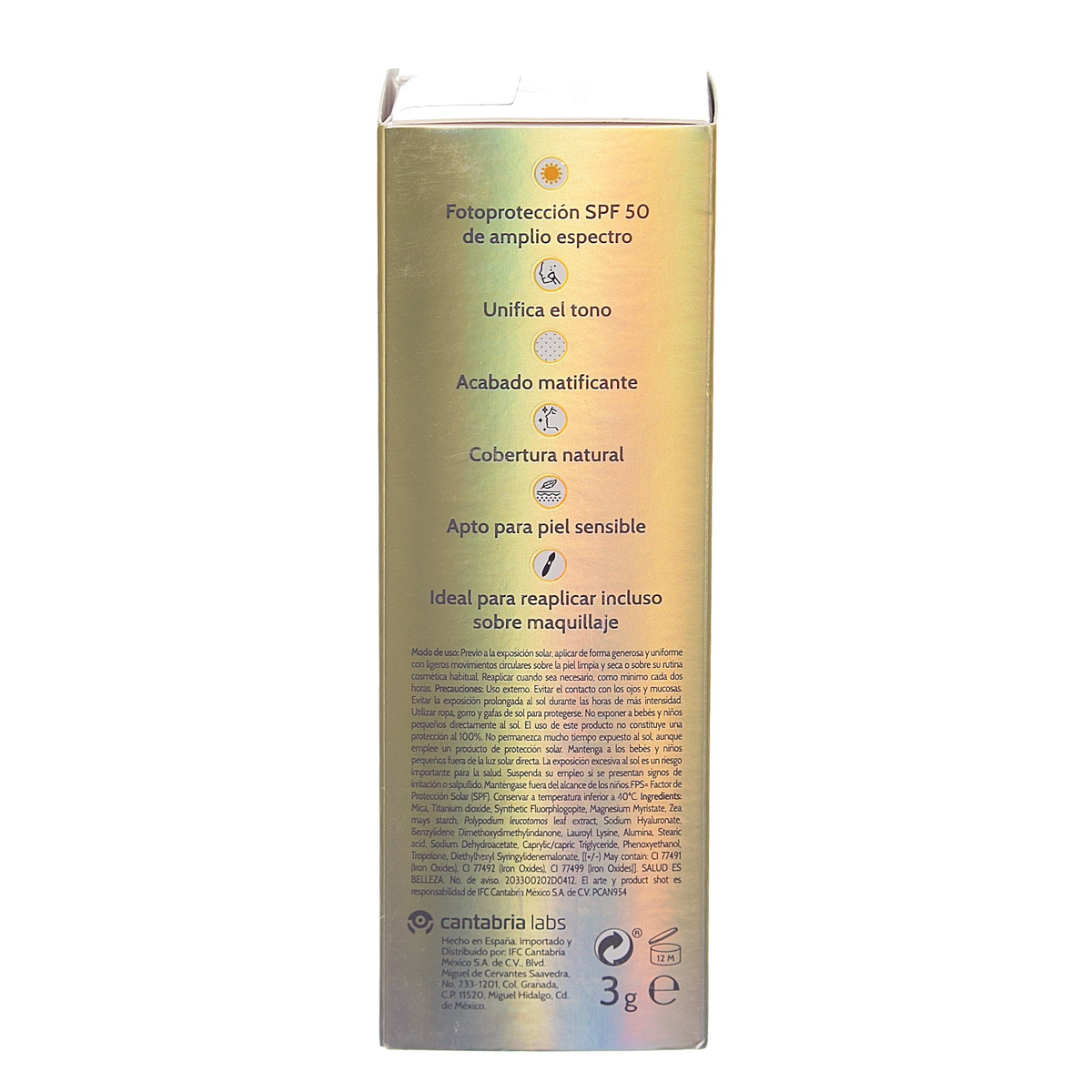 Heliocare 360&deg; Mattifying Brush SPF50+ image number null