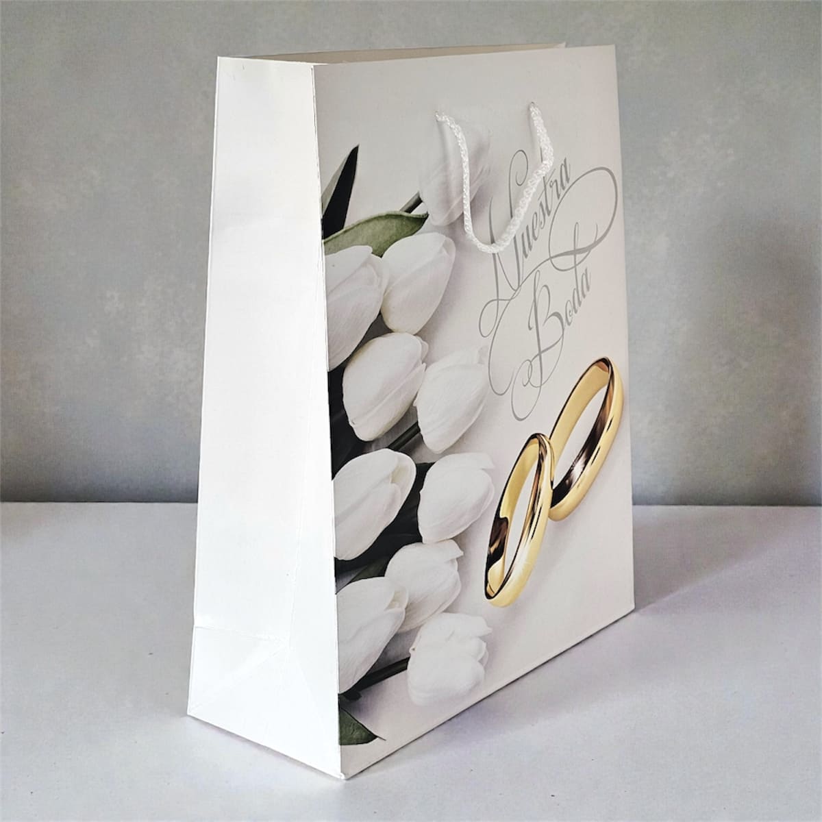 Bolsa de Regalo Boda Anillos Oro Grande image number null