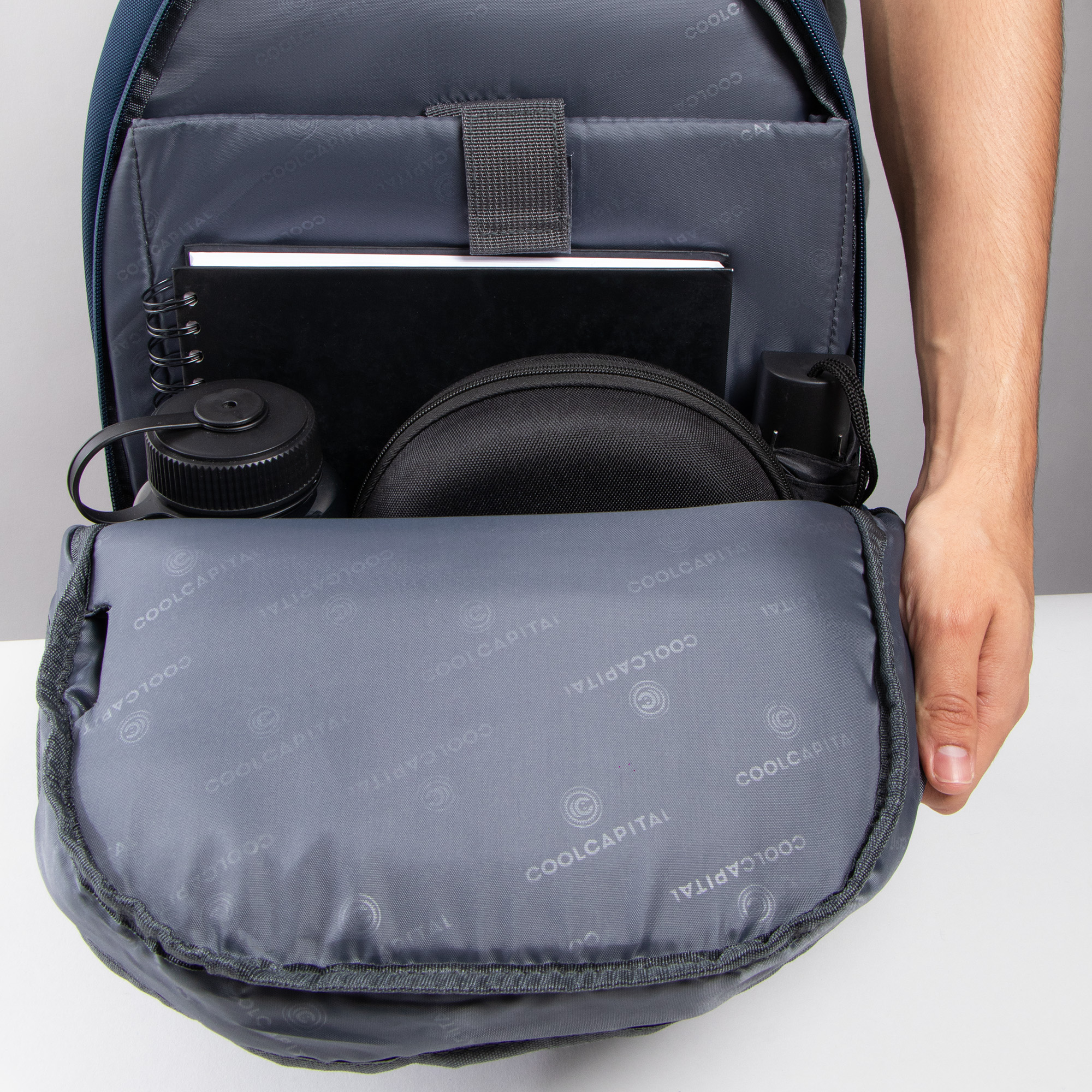 Backpack Cool Capital para Laptop 15.6Azul Era" image number null
