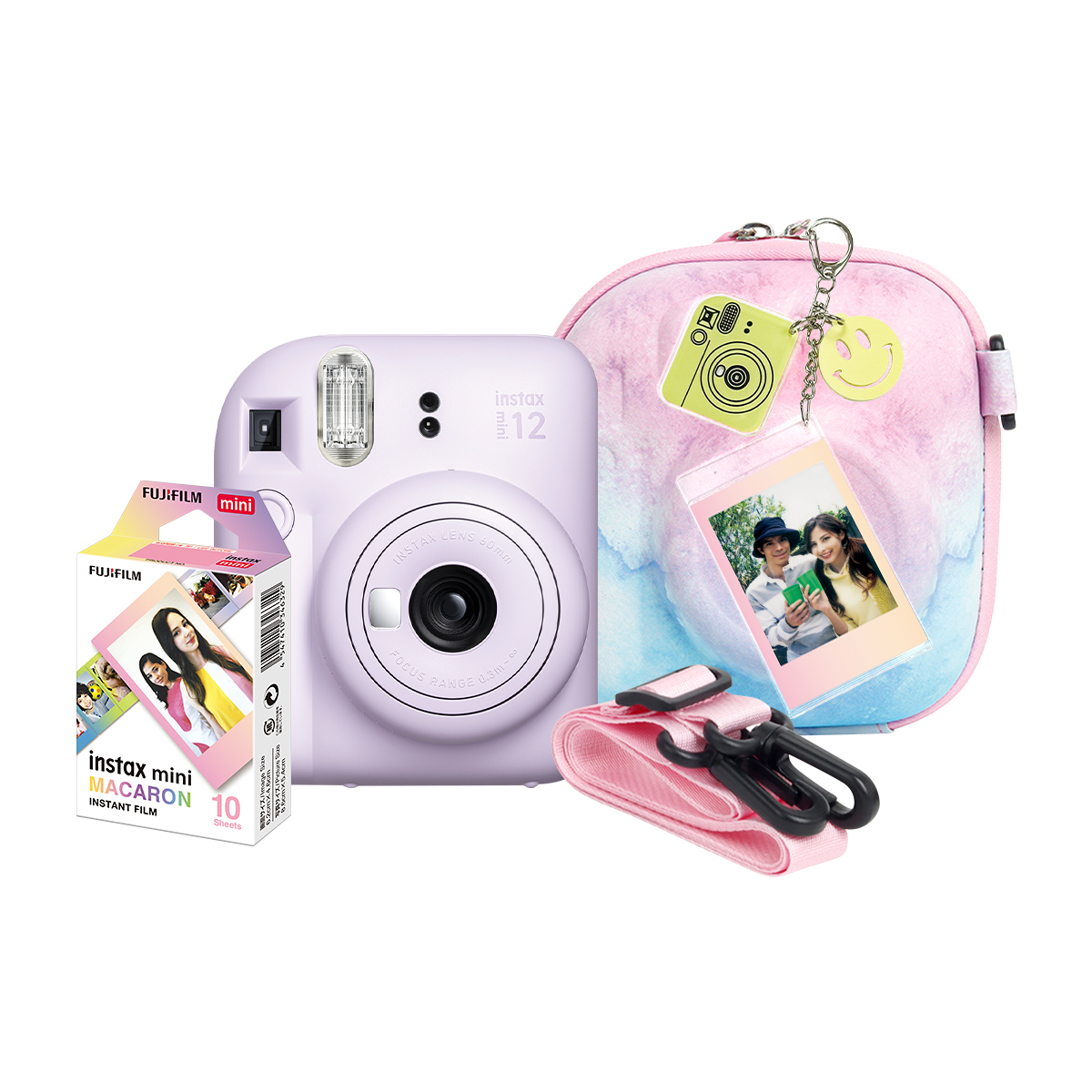 Paquete FUJI INSTAX MINI 12 LILA + Accesorios image number null