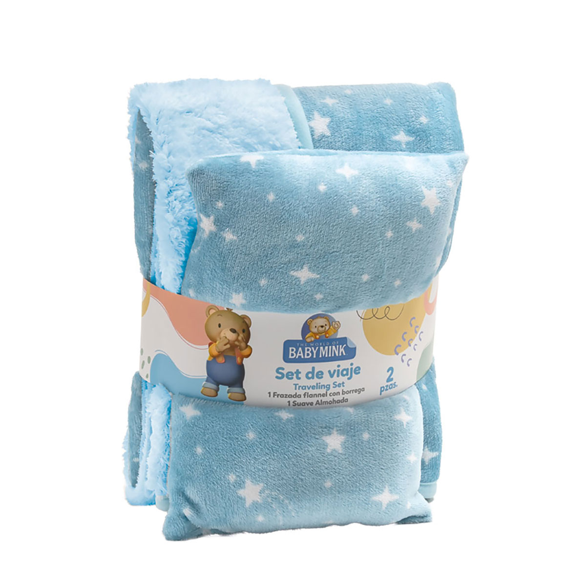 Set de Cobertor y Almohada Baby Mink image number null