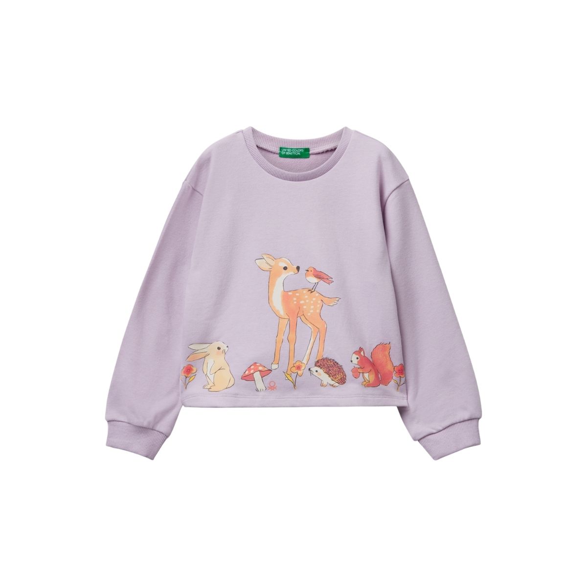 Sudadera con Capucha Benetton para Beb&eacute; Ni&ntilde;a image number null
