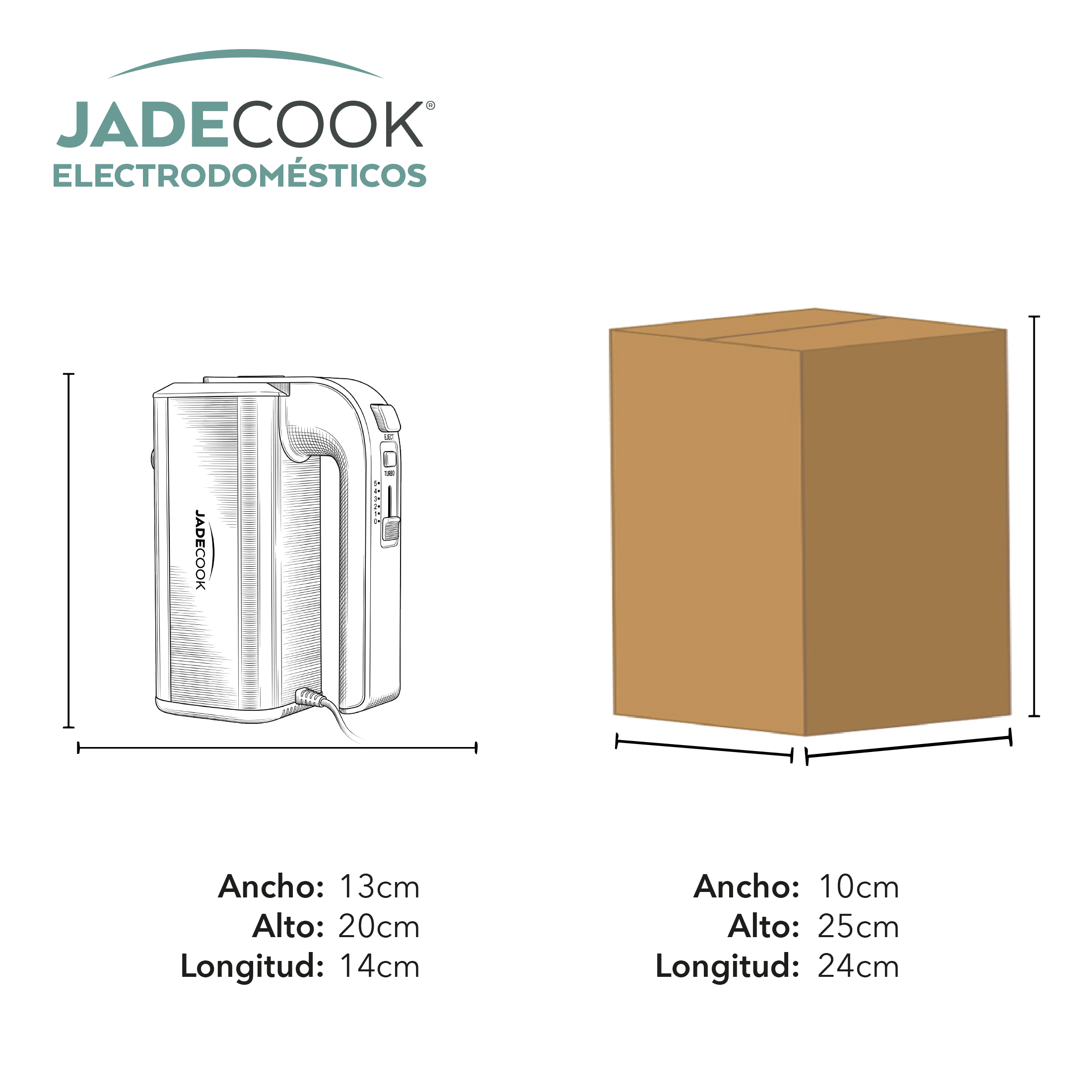 Batidora Manual 5 Vl Jade Cook image number null