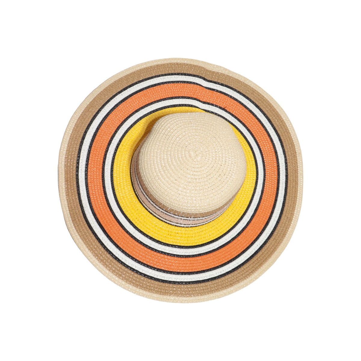 Sombrero De Playa Color Block A Phi By Philosophy Jr image number null
