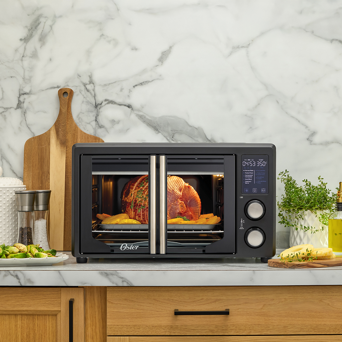 Horno Freidora De Aire Oster 42l Digital Con Puerta image number null