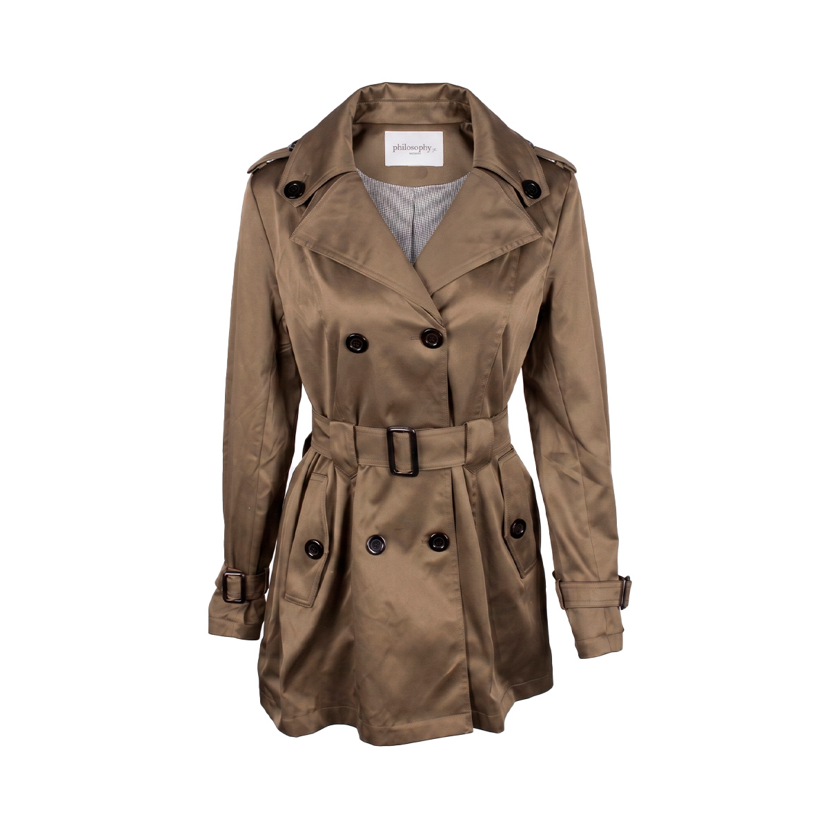 Gabardina Con Cintur&oacute;n Philosophy Woman para mujer casual image number null