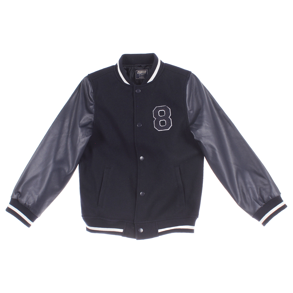 Chamarra Varsity Beisbolera Jeanious para Ni&ntilde;a image number null