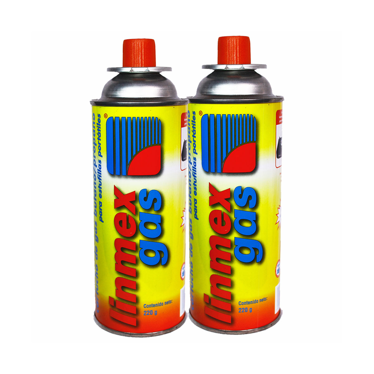 Paquete 2 Cartuchos 220 Gr Linmex Mod 1711 image number null