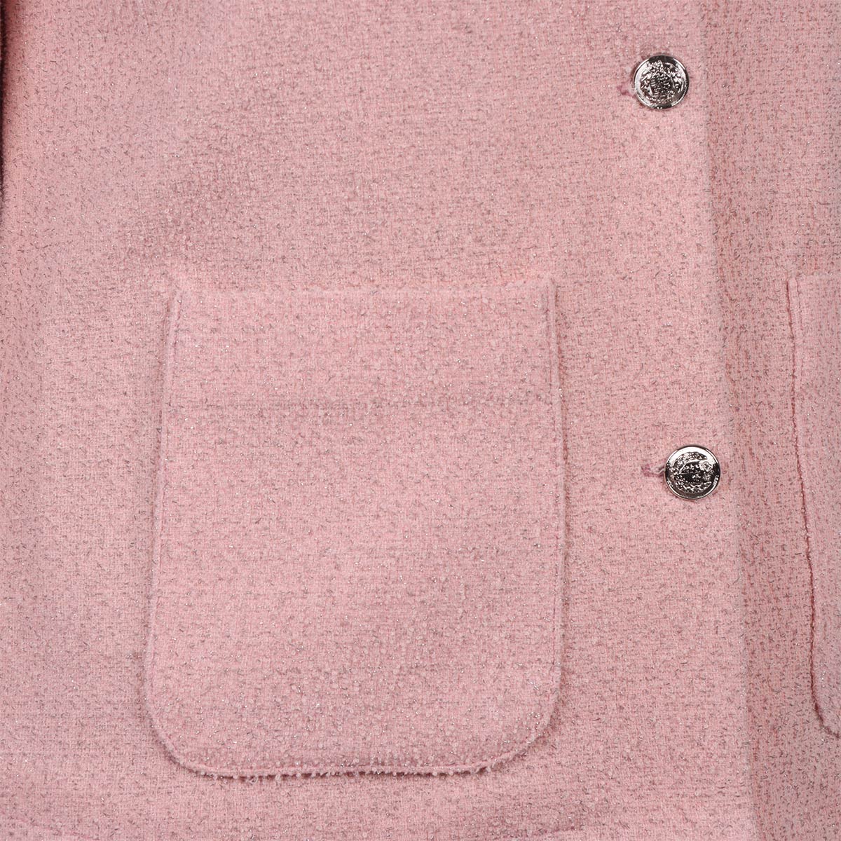Saco Texturizado con Botones y Bolsillos Zucca para Mujer image number null