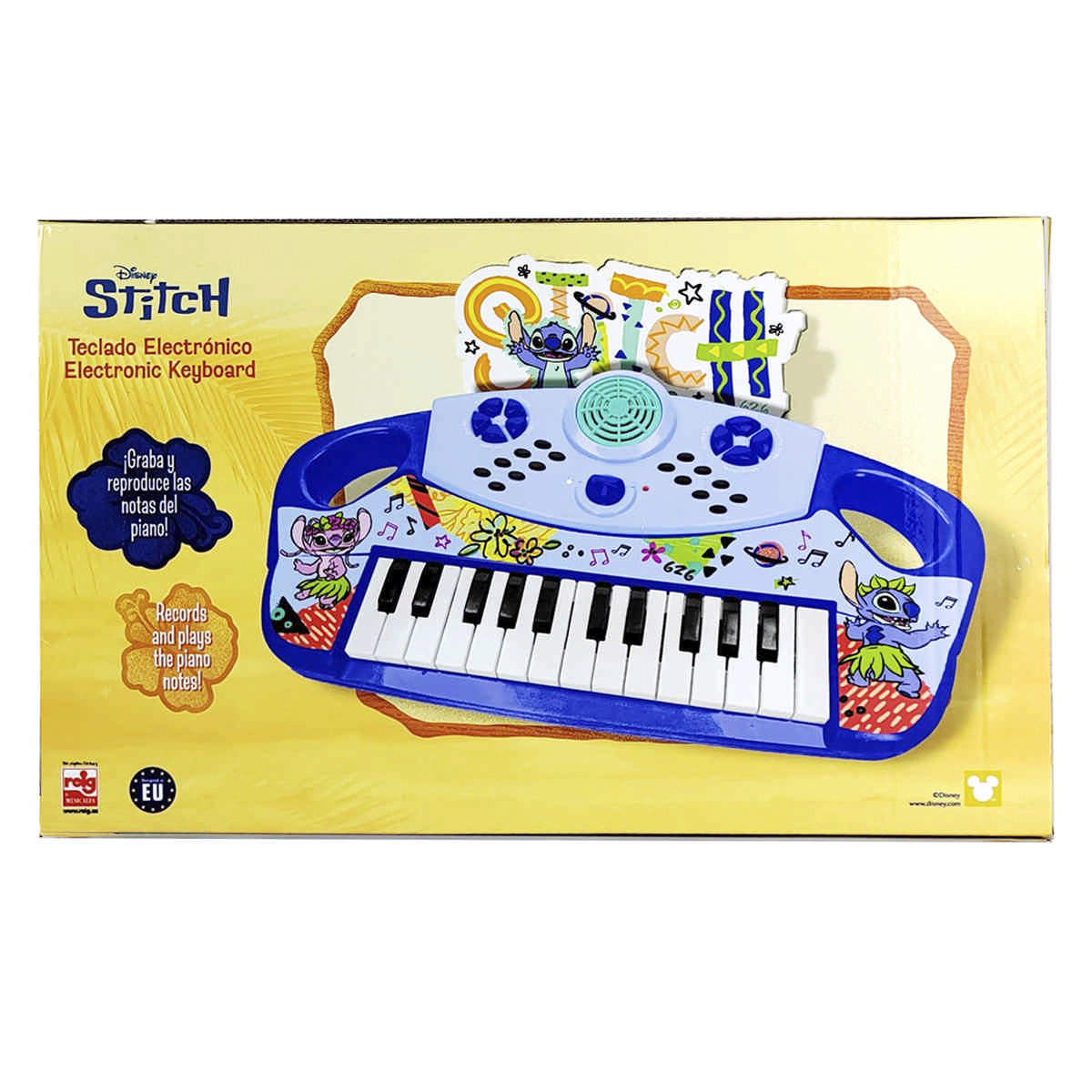 Stitch Piano Electronico Disney image number null