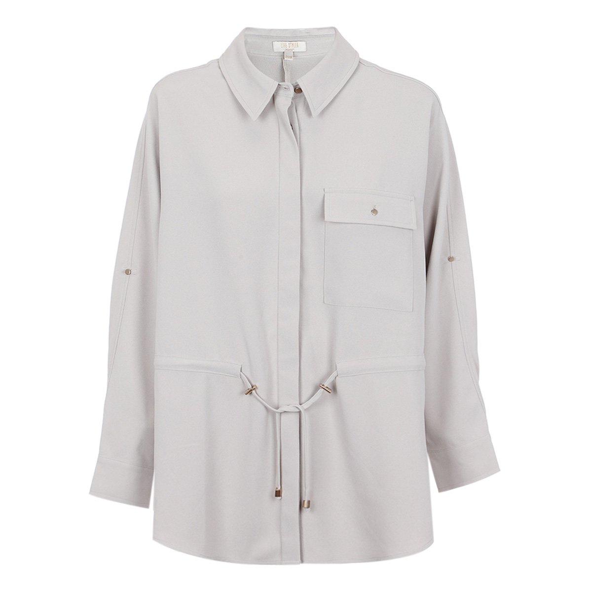 Saco Con Jaretas  Life Styler para Mujer Curvy image number null