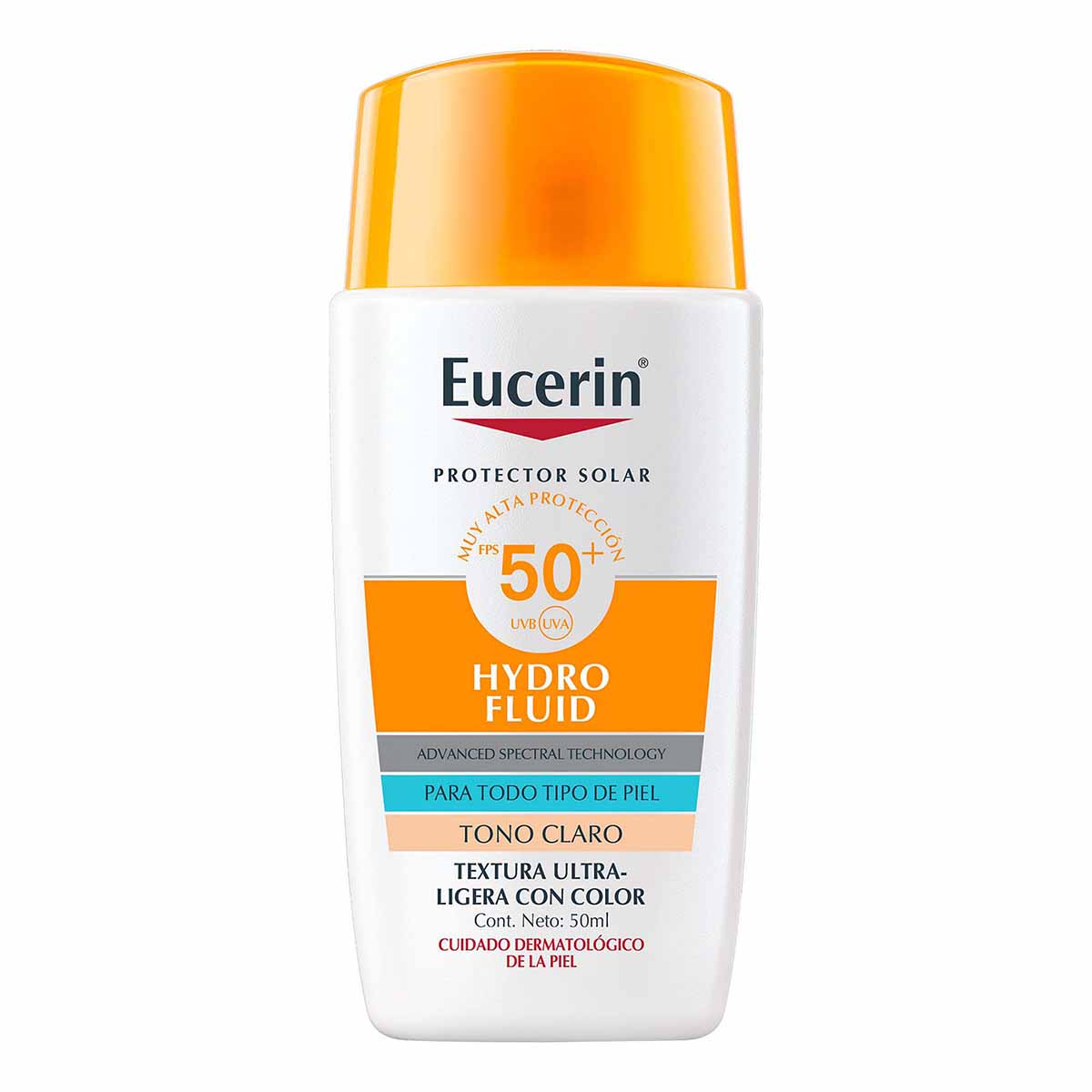 Eucerin Sun Hydrofluid Tono Claro FPS50+ image number null