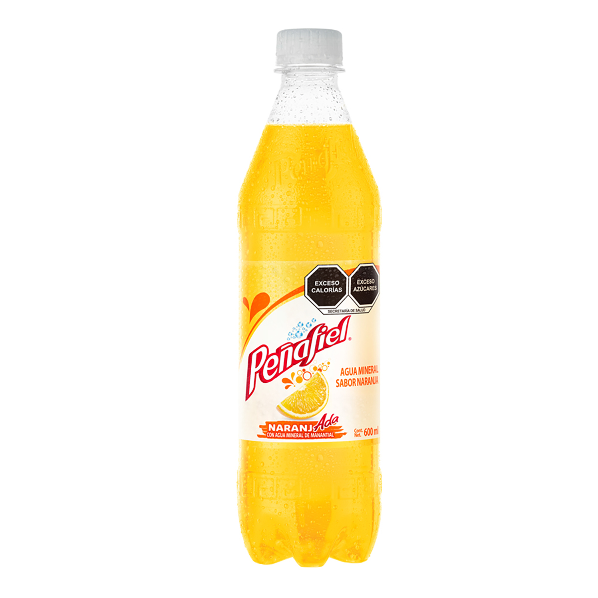 Agua Mineral Pe&ntilde;afiel Naranjada 600 ml image number null