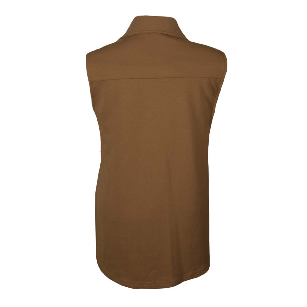 Chaleco Tipo Sobrecamisa Bolsas Laterales  Doma Fashion Para Mujer image number null