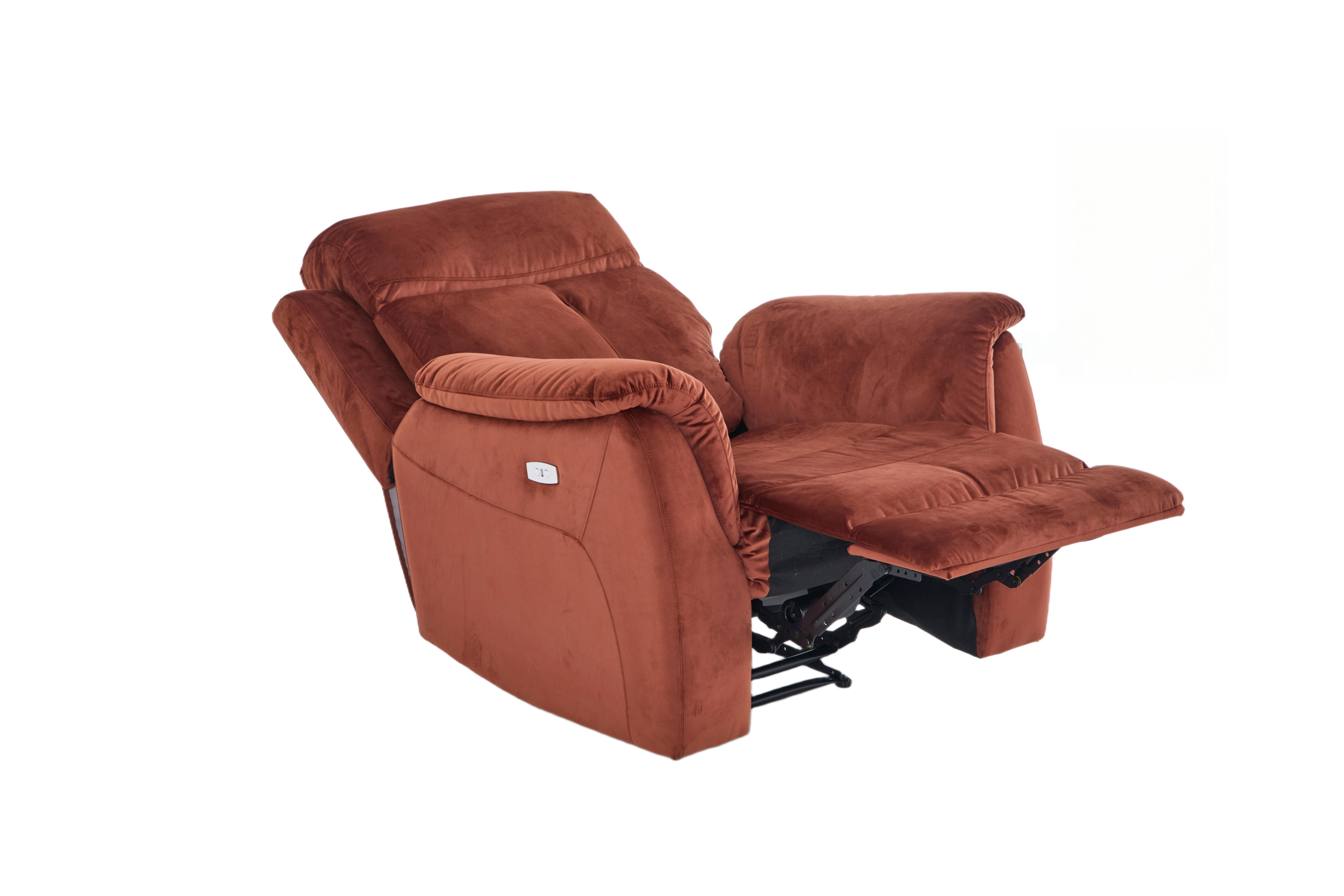 Sill&oacute;n Reclinable Yunnan Naranja image number null