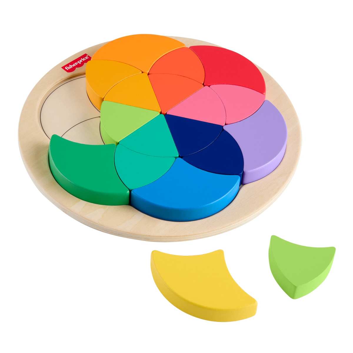 Juguete Fisher-Price Rompecabezas Colorido De Madera image number null