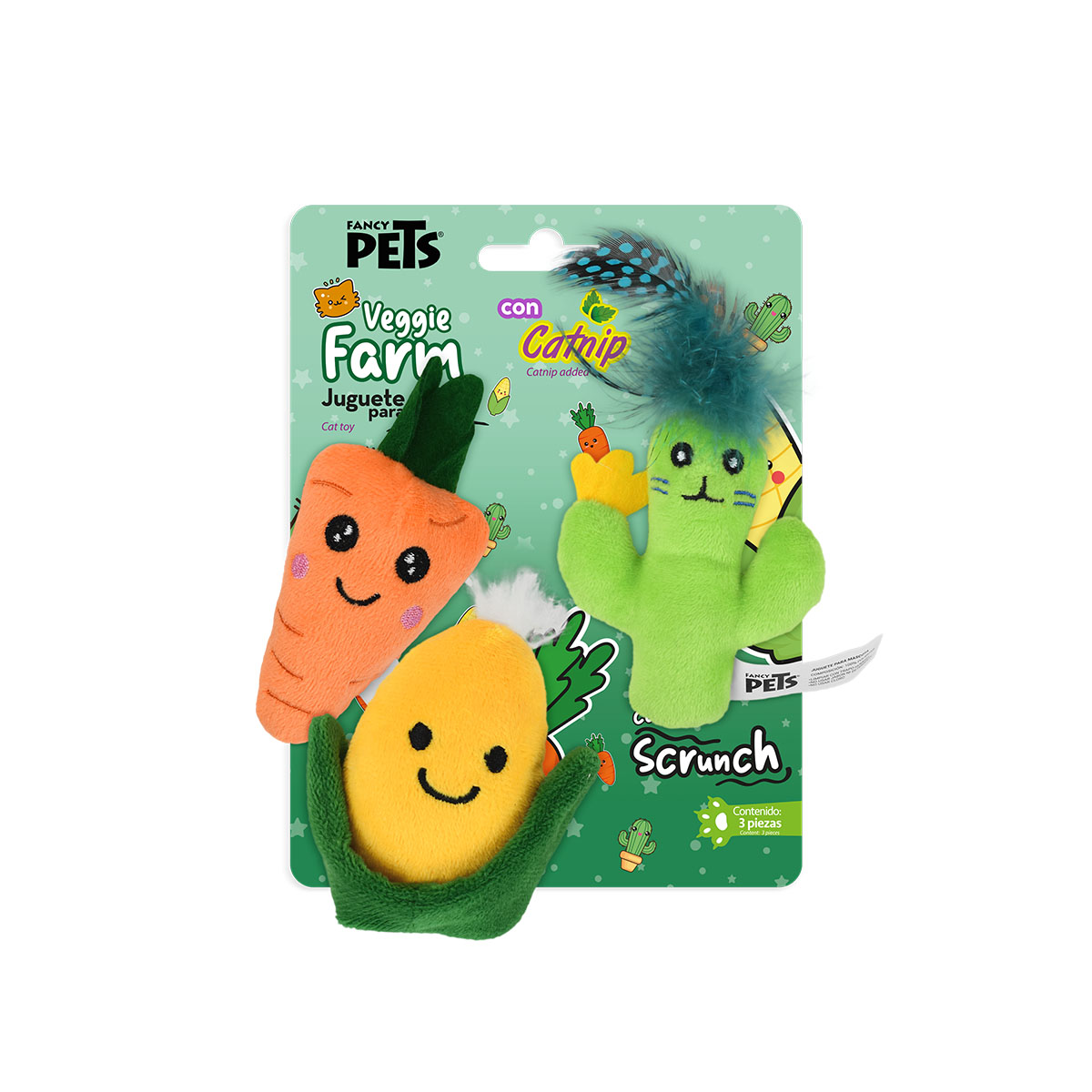 Juguete Para Gato Veggie Farm Fancy Pets image number null