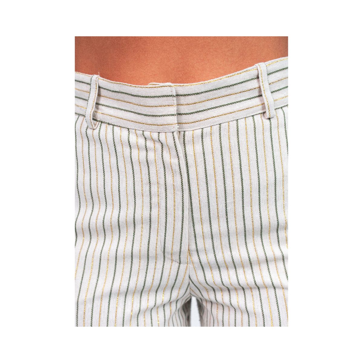 Conjunto 2 piezas pantal&oacute;n ancho y cintur&oacute;n La Difference para mujer image number null