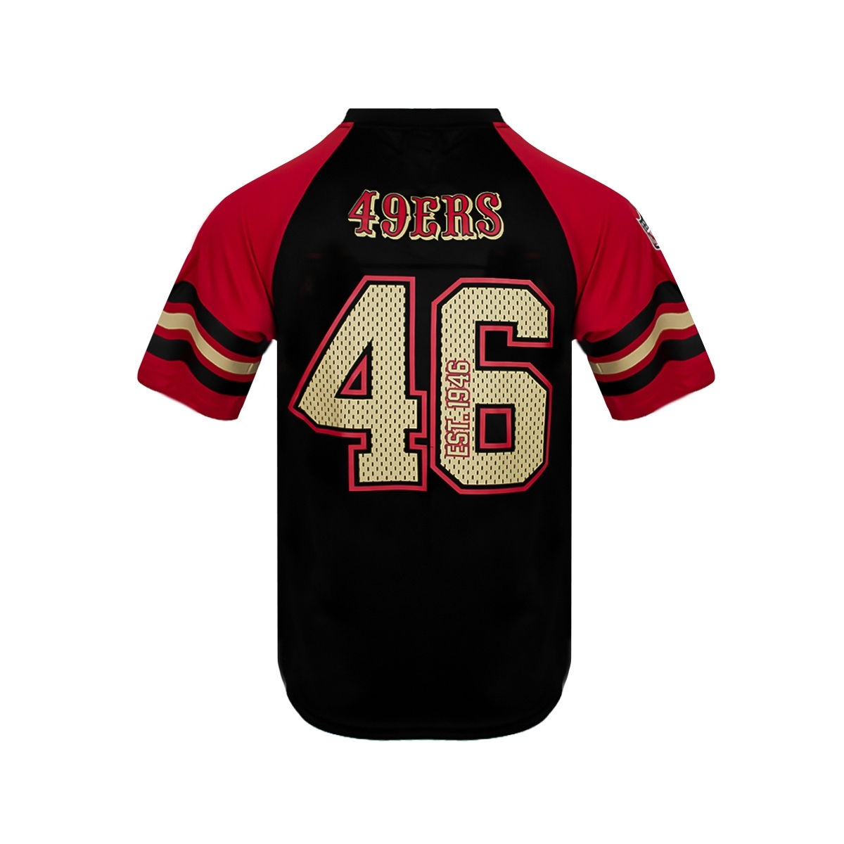 Playera F&uacute;tbol Americano NFL 49Ers Manga Corta para Hombre image number null