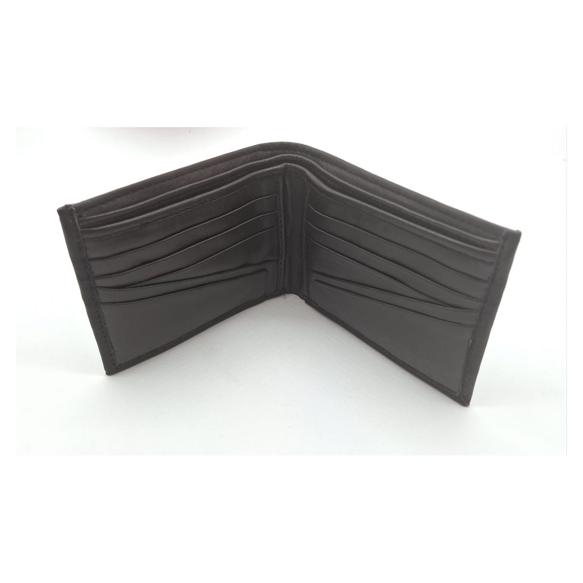 Cartera en Piel Vacuno Carlo Corinto Caf&eacute; Oscuro para Hombre image number null