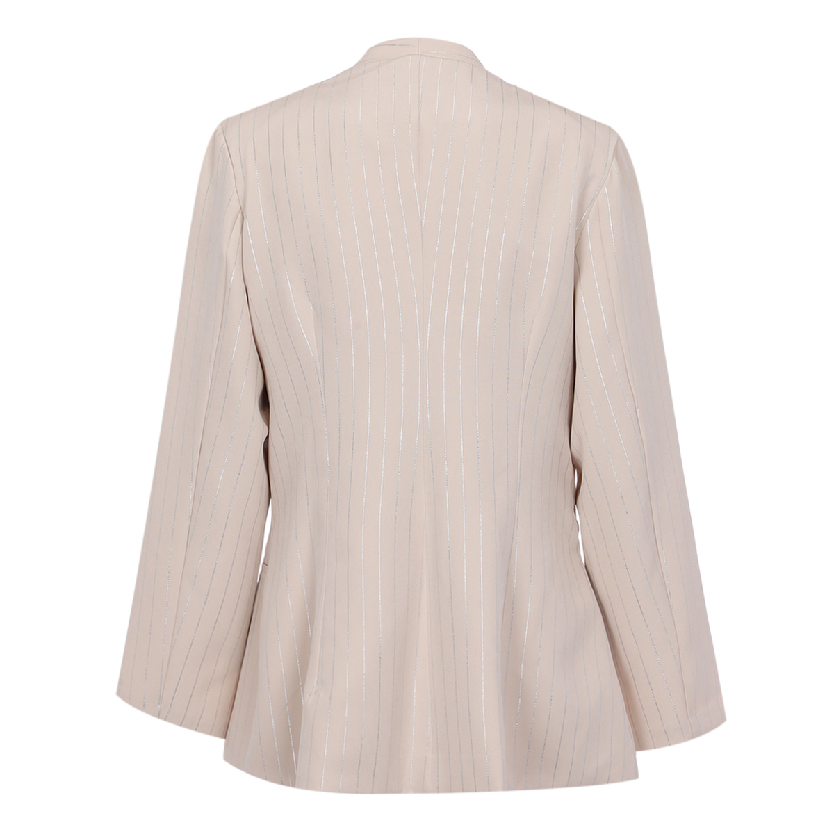 Saco Con Solapa Manga Larga Ann Miller Para Mujer Curvy image number null