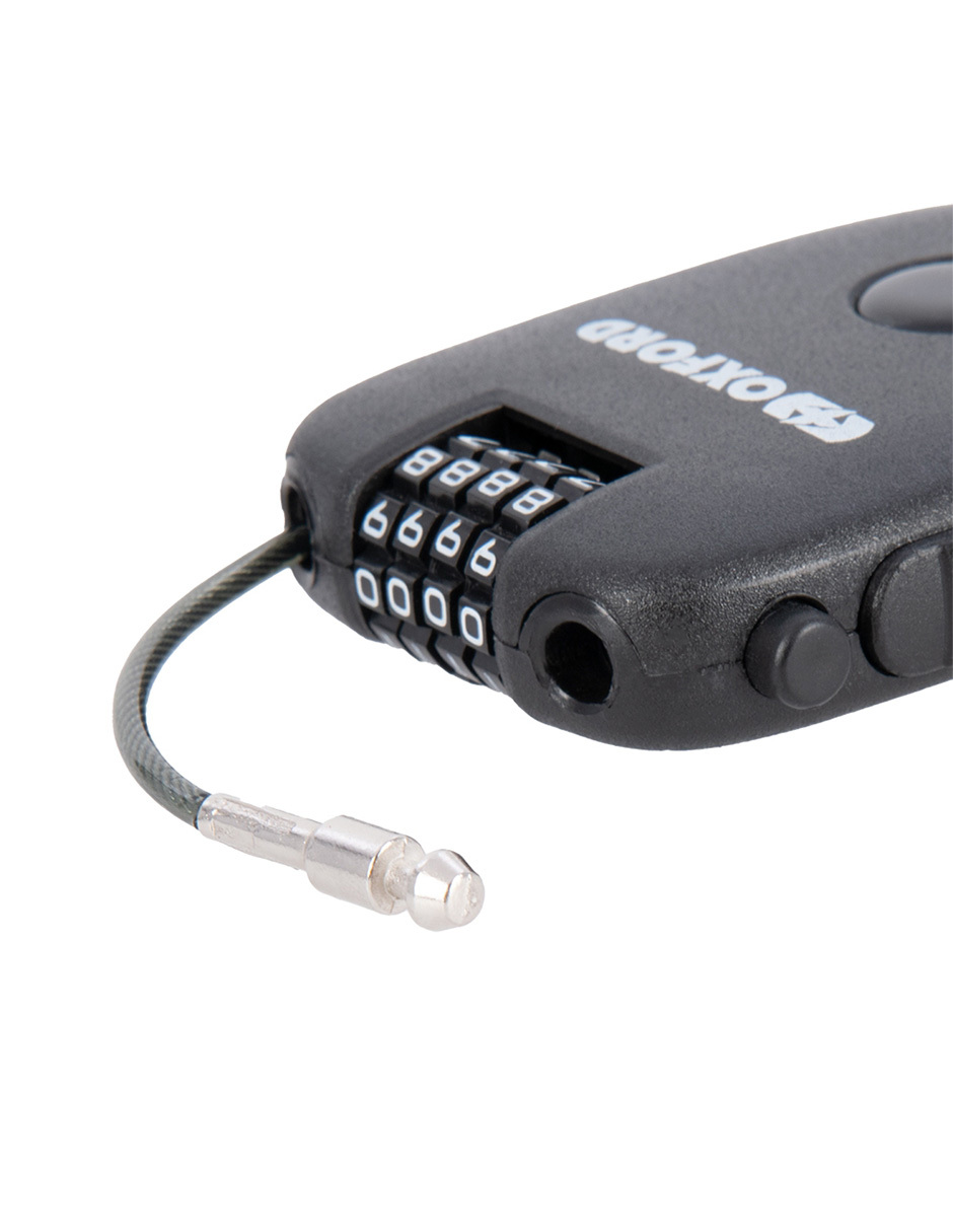 Cable Candado De Combinacion 4D Para Casco image number null