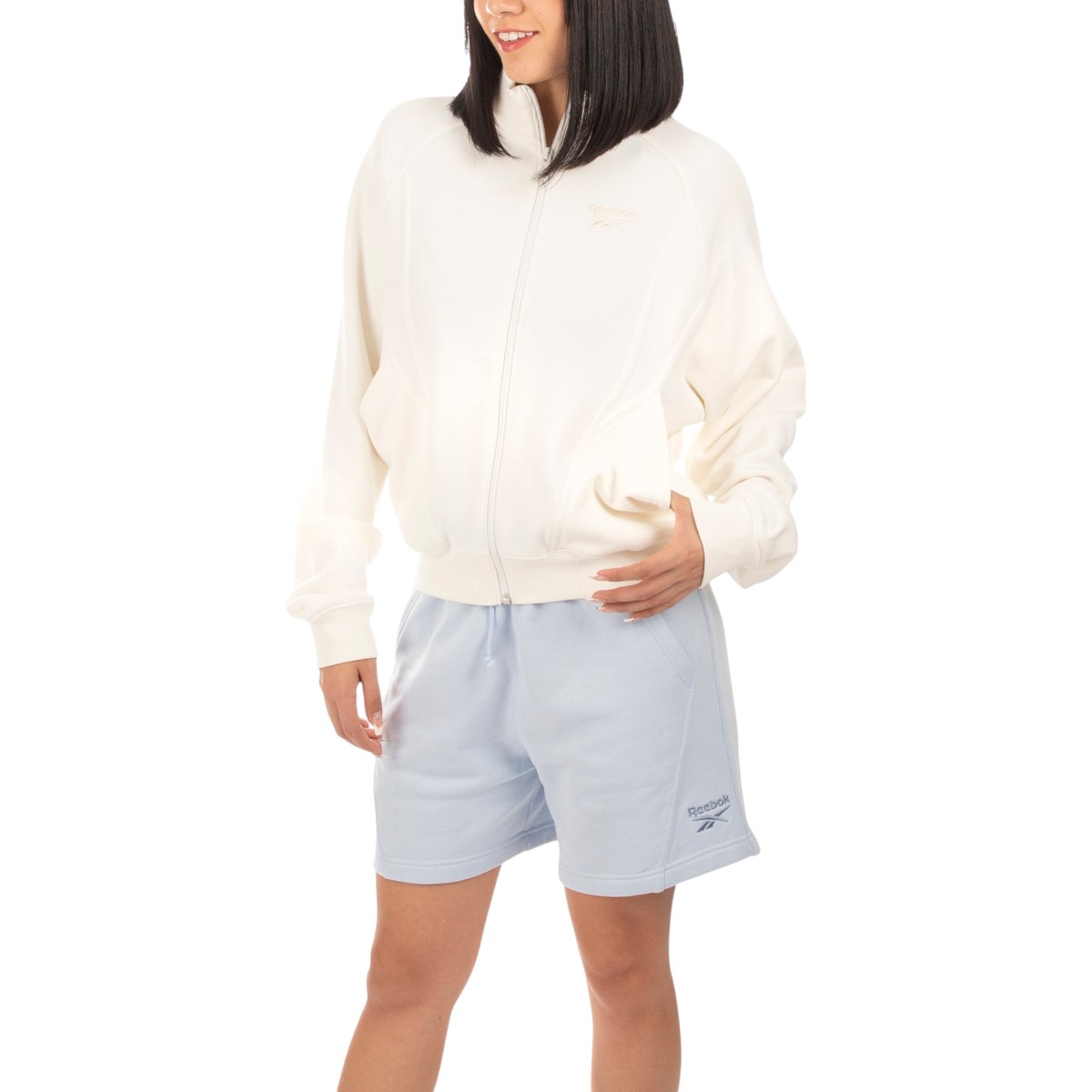 Sudadera Reebok Con Cierre Completo Para Mujer image number null