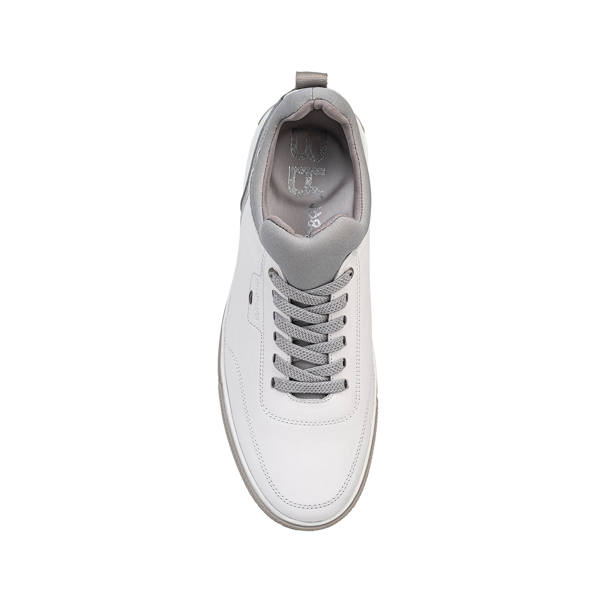 Tenis en Piel Para Hombre, Color Blanco Brantano image number null