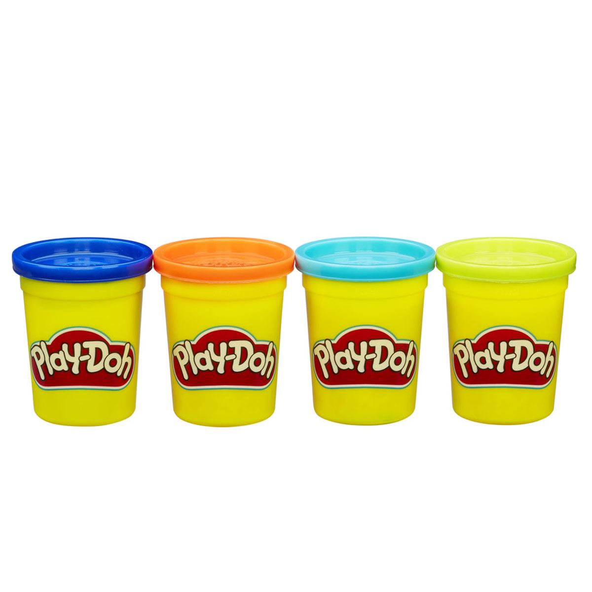 Play-Doh - Masa para moldear - Set de 4 latas de 112 gramos (colores variados) image number null