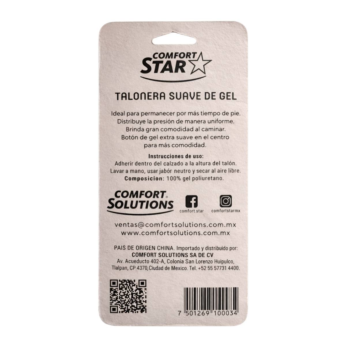 Talonera de Gel Suave Comfort Star para hombre image number null