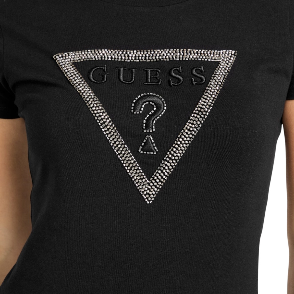 Playera Manga Corta Guess Factory Para Mujer image number null