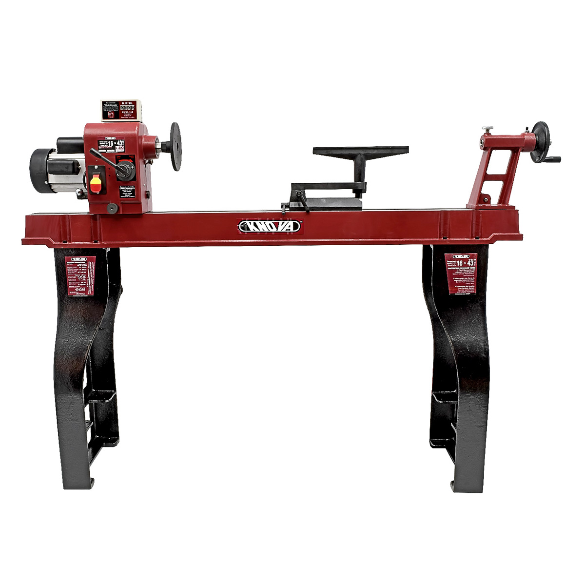 Torno para Madera Profesional de 16" KN WL-16B KNOVA image number null